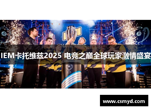 IEM卡托维兹2025 电竞之巅全球玩家激情盛宴