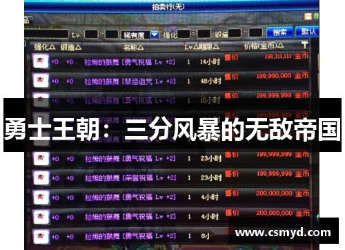 勇士王朝：三分风暴的无敌帝国