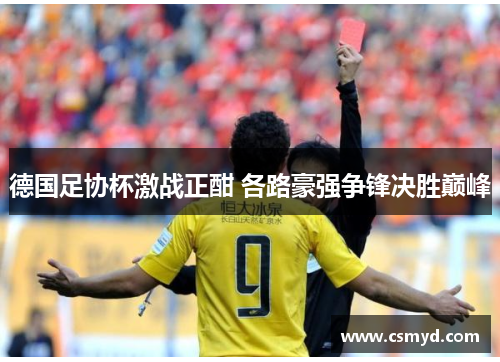 德国足协杯激战正酣 各路豪强争锋决胜巅峰